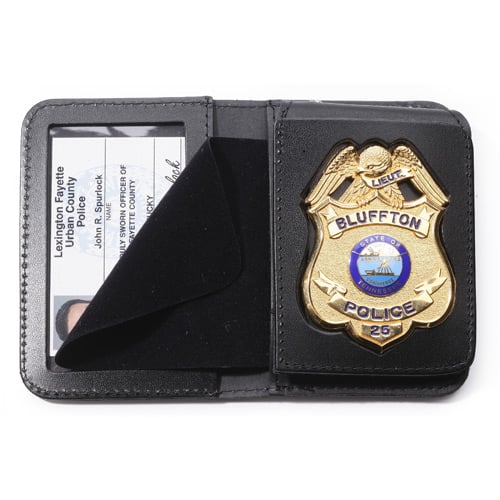 Perfect Fit Four In One Badge Case And Id Holder With 30' Chain