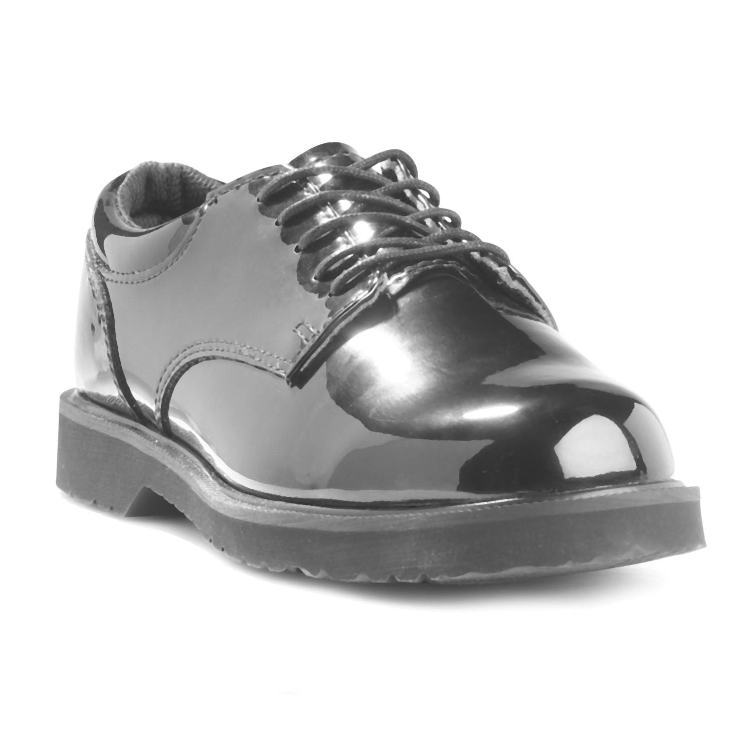 bates high gloss oxfords