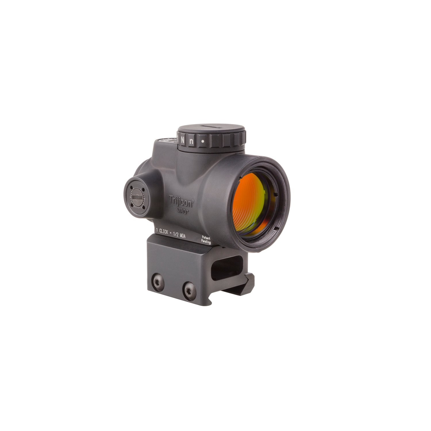 Trijicon Mro Miniature Rifle Optic Adjustable Red Dot With F