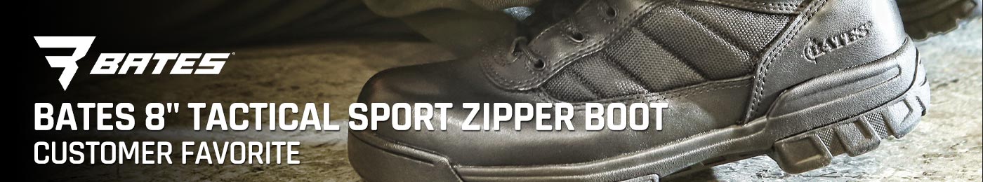 bates tactical sport zipper boot