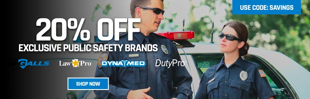 20% off Public Safety Brands