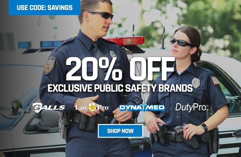 20% off Public Safety Brands