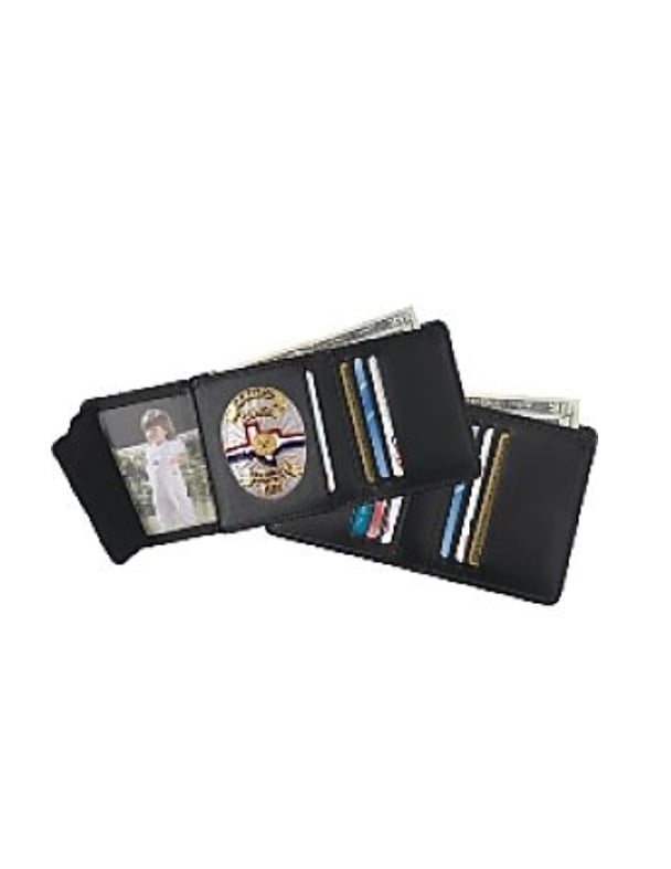 Strong Leather 79520 STOCK TRIFOLD HIDDEN BADGEID WALLET