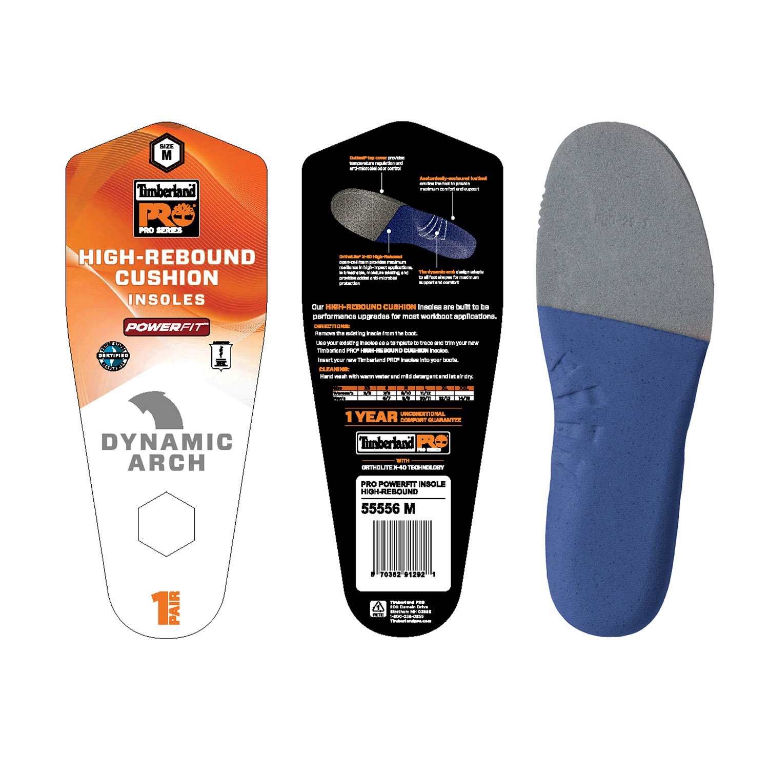 Timberland Pro High Rebound Replacement Insoles