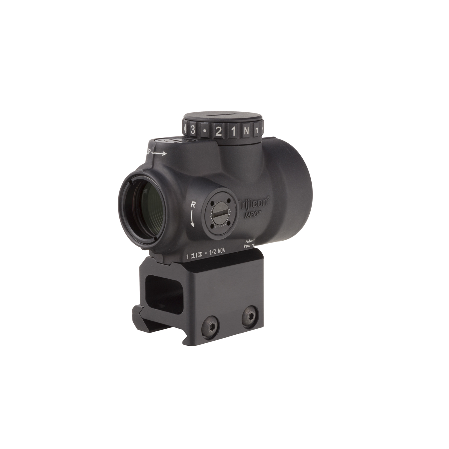 Trijicon MRO Adjustable Red Dot with Lower Co Witness Mount