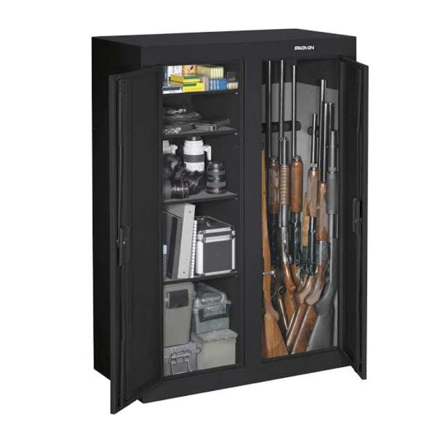 Stack On Products Convertible Double Door Gun Cabinet