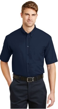 CornerStone Men's Short Sleeve SuperPro Twill Shirt