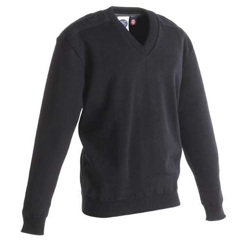 PSC Uniform Apparel V Neck Jersey Knit Commando Sweater